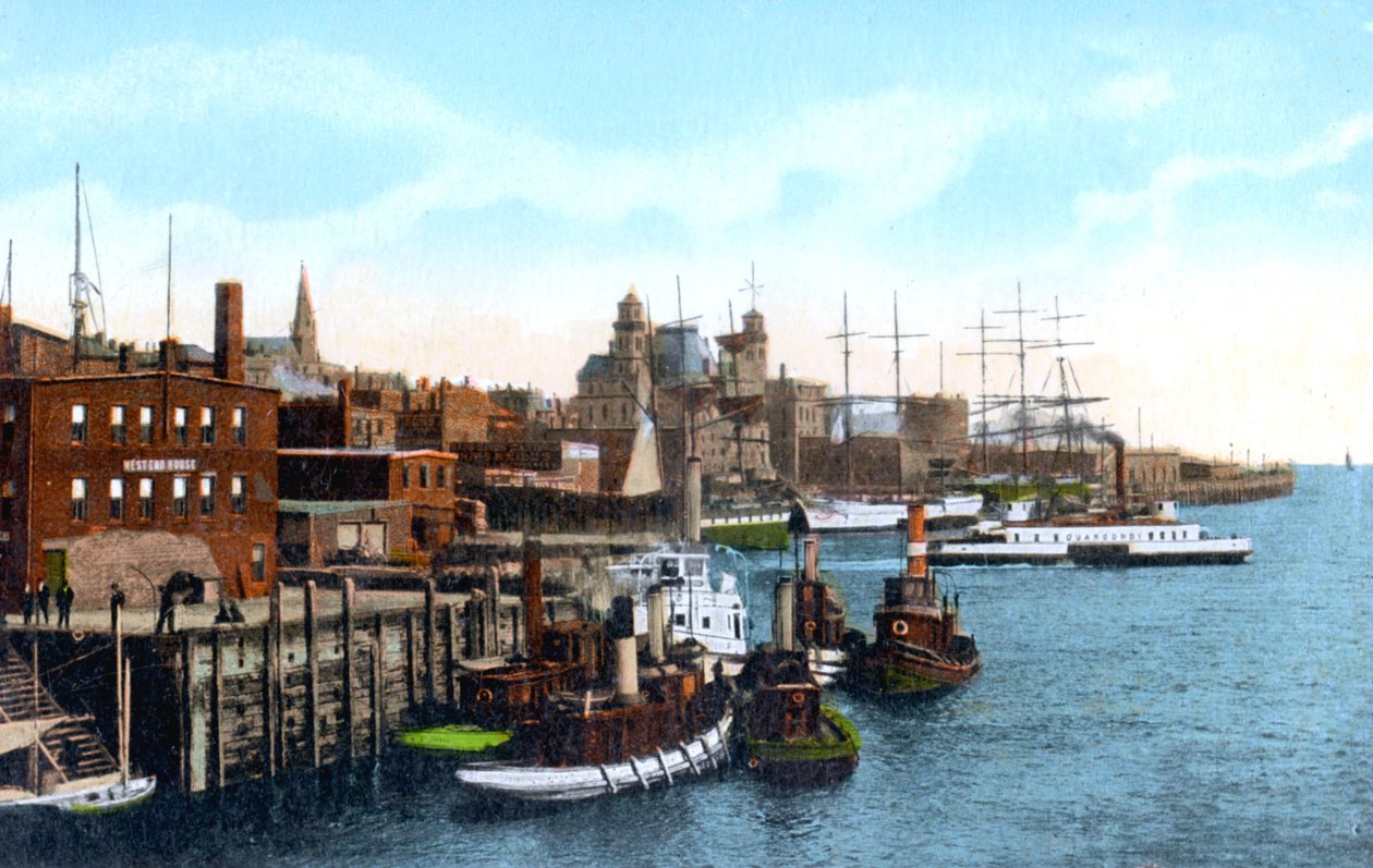 Saint John Hafen, Saint John, New Brunswick, Kanada von Unbekannt