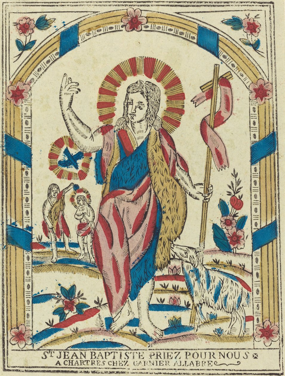Heiliger Johannes der Täufer, bitte für uns von Unbekannt