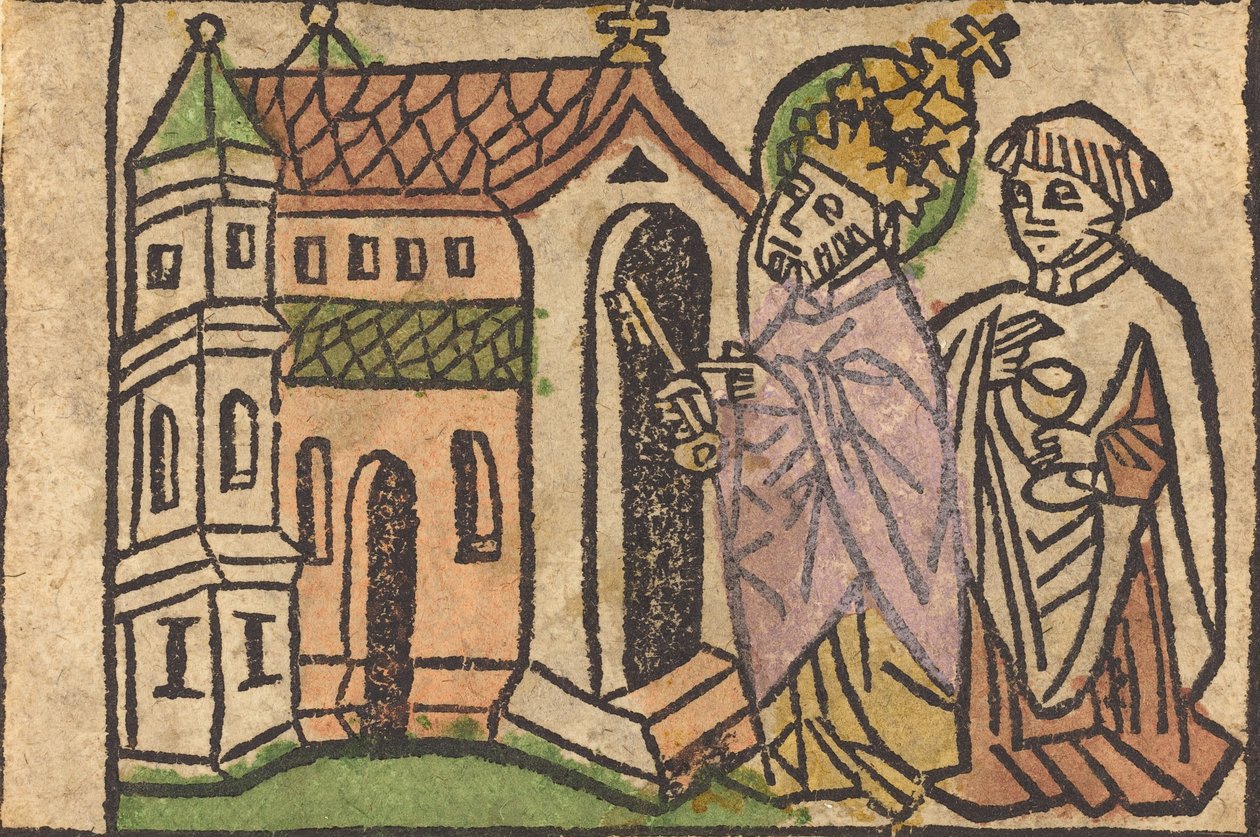 Der heilige Petrus als Gründer der Kirche von Unbekannt