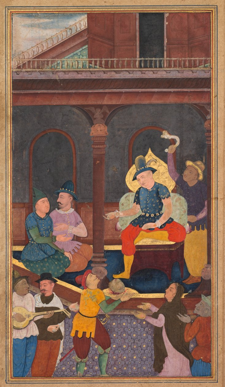 Salome erhält den Kopf Johannes des Täufers auf einer Schale, aus einem Spiegel der Heiligkeit..., 1602-1604 von Unbekannt