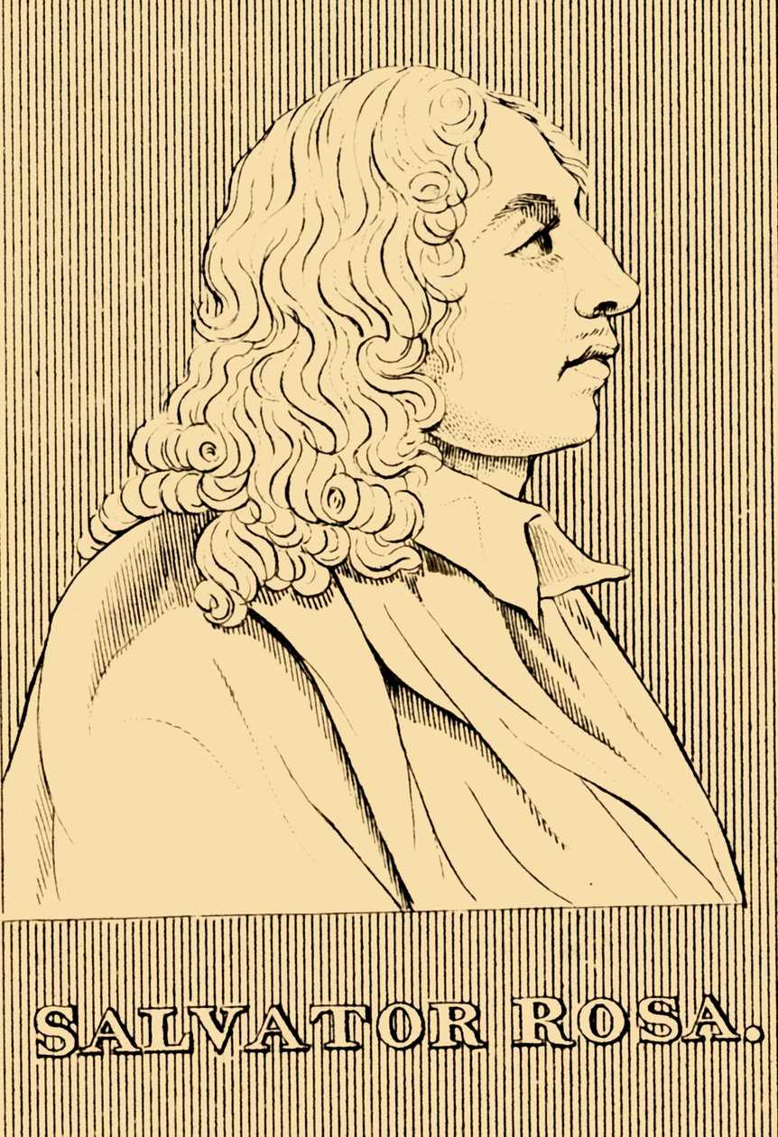 Salvator Rosa, 1615-1673 von Unbekannt