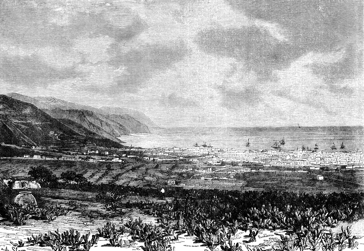 Santa Cruz, Teneriffa, Spanien, 1895 von Unbekannt