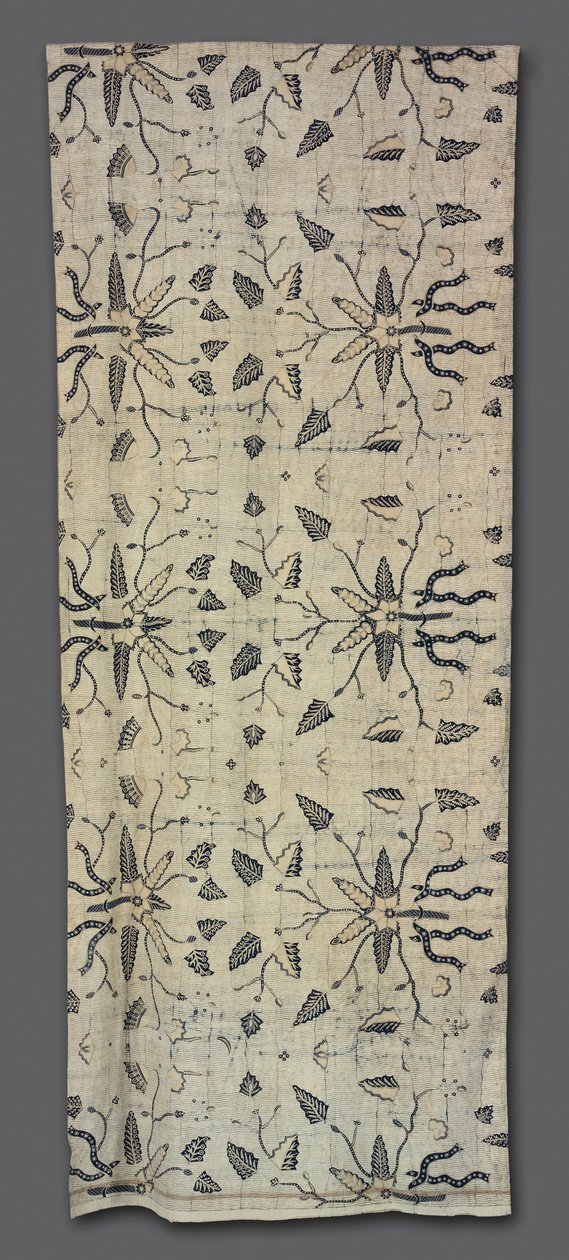 Sarong, 1850er-1860er Jahre von Unbekannt