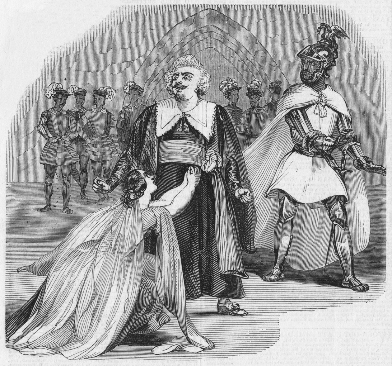 Szene aus der Oper Otello, im Her Majesty