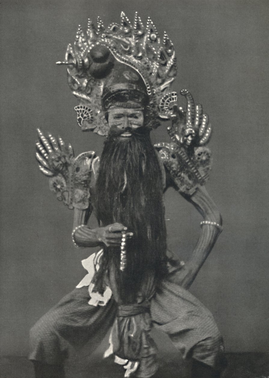 Schauspieler als Guruswamin der oberste der geistlichen Lehrer, 1926 von Unbekannt