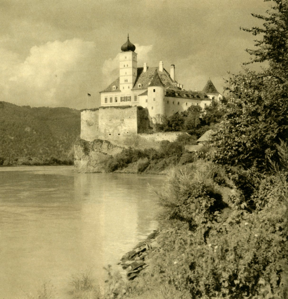 Schloss Schönbüchel an der Donau, Niederösterreich, um 1935 von Unbekannt