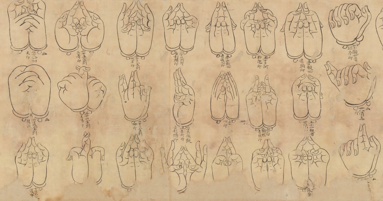 Rolle der Mudras von Unbekannt