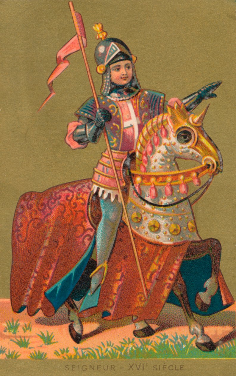 Seigneur - XVI. Jahrhundert, ein Lord des 16. Jahrhunderts, 1910er Jahre von Unbekannt