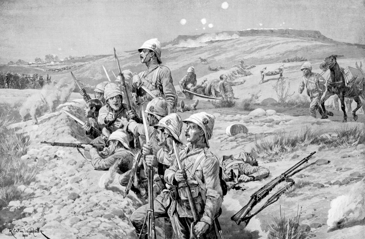 Belagerung von Ladysmith, Südafrika, Burenkrieg, 1899-1900 von Unbekannt