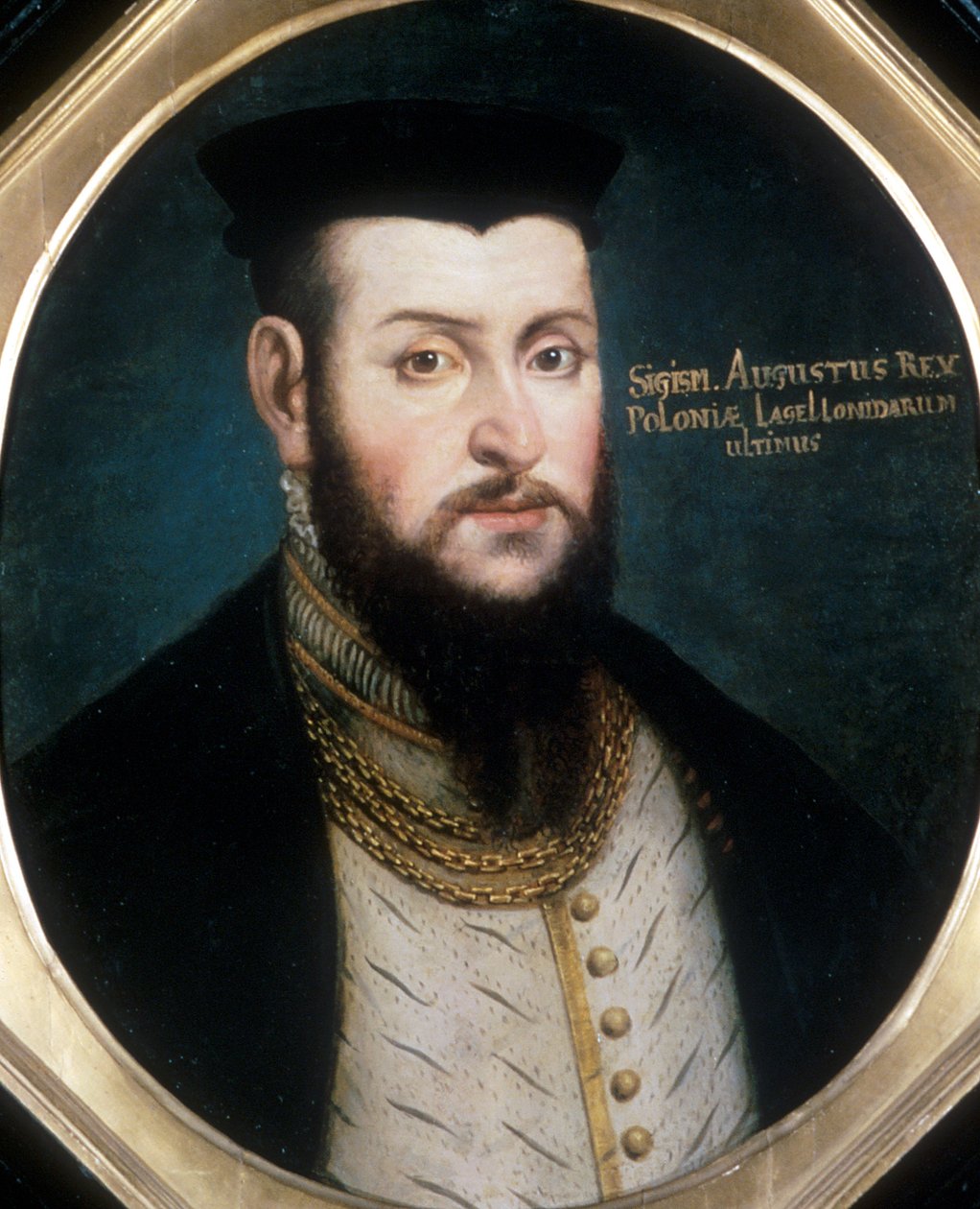 Sigismund II. August, Mitregent von Polen mit seinem Vater 1530-1548, Alleinherrscher ab 1548 von Unbekannt