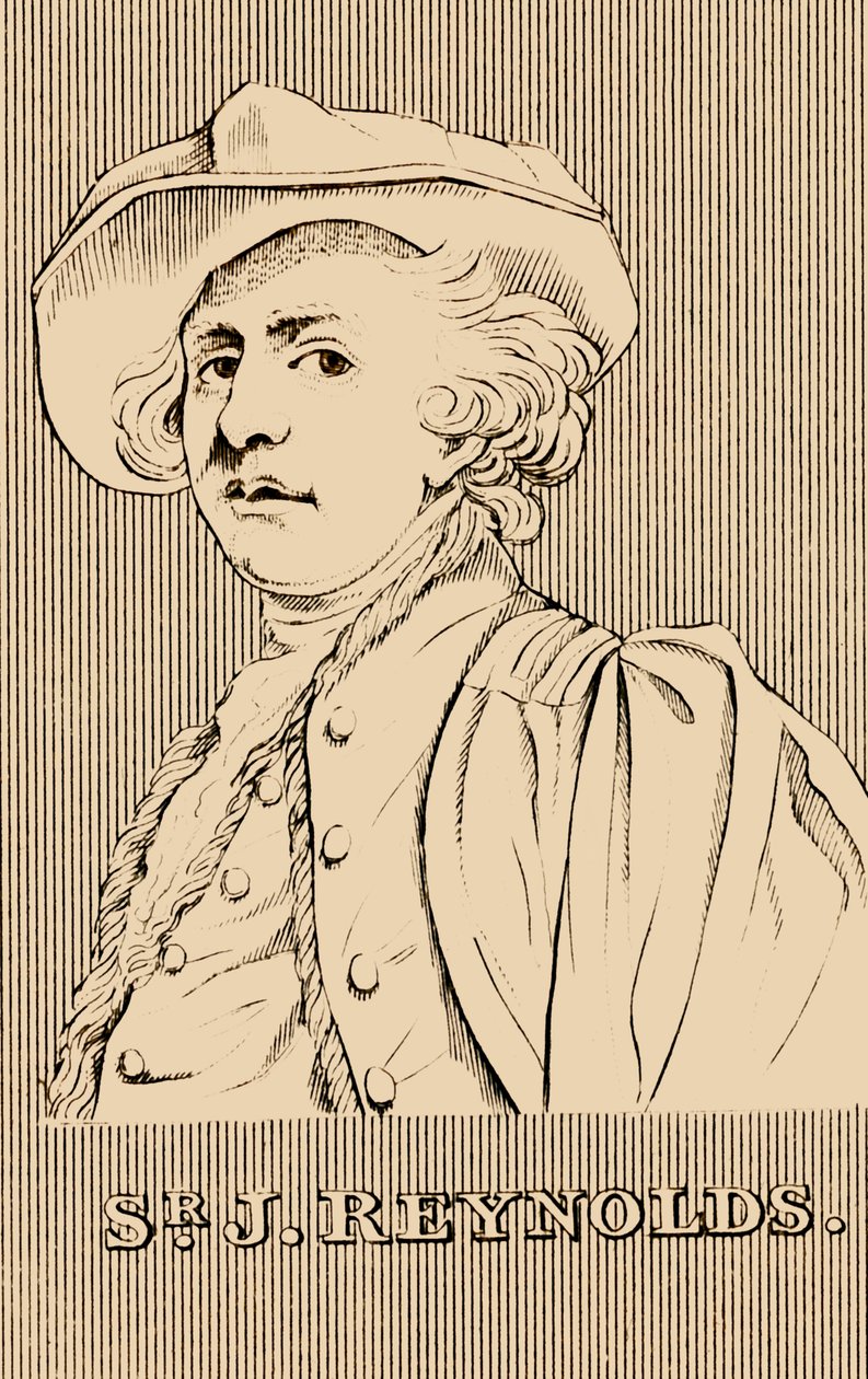 Sir J. Reynolds, 1723-1792, 1830 von Unbekannt