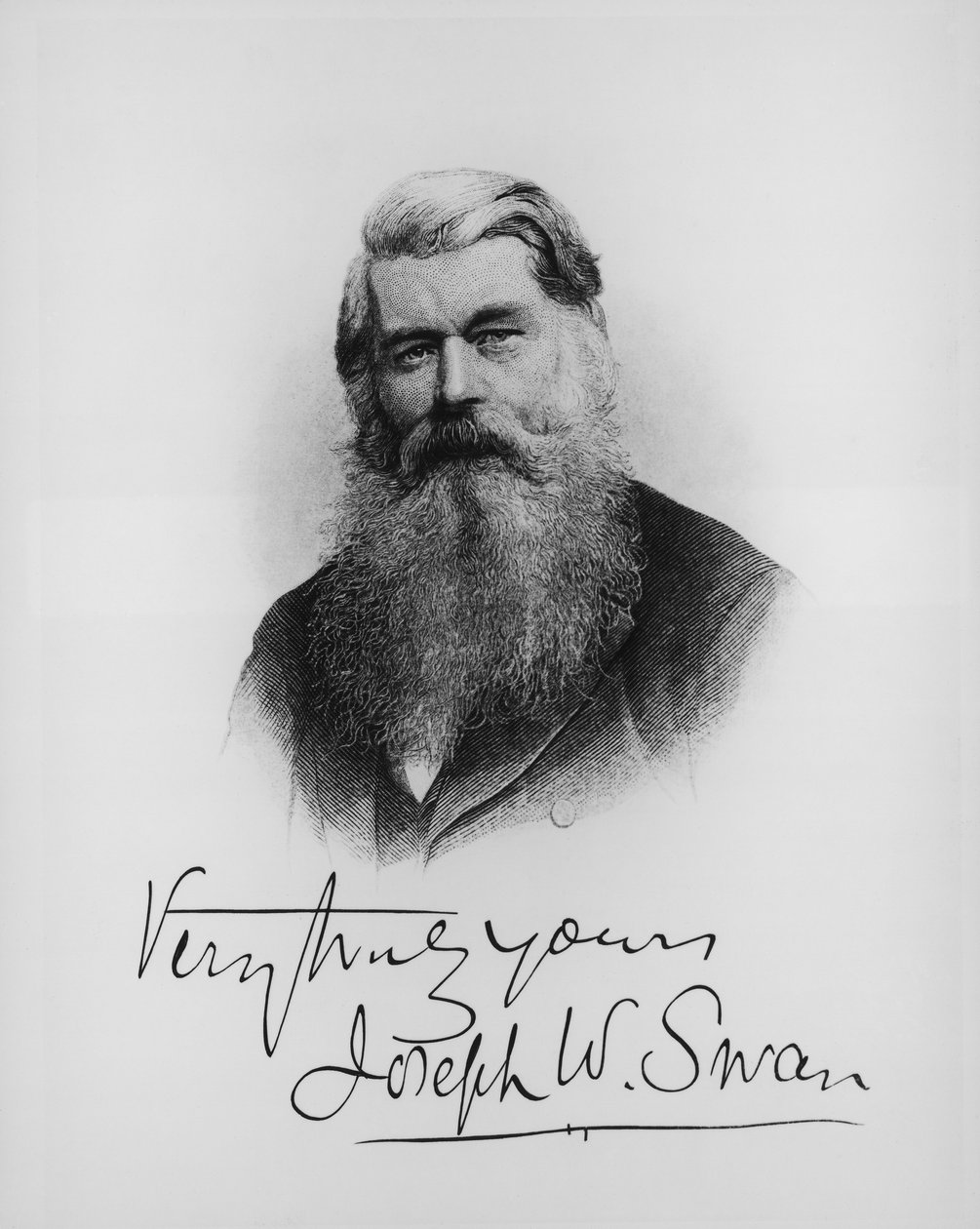 Sir Joseph Wilson Swan, Wissenschaftler und Erfinder von Unbekannt