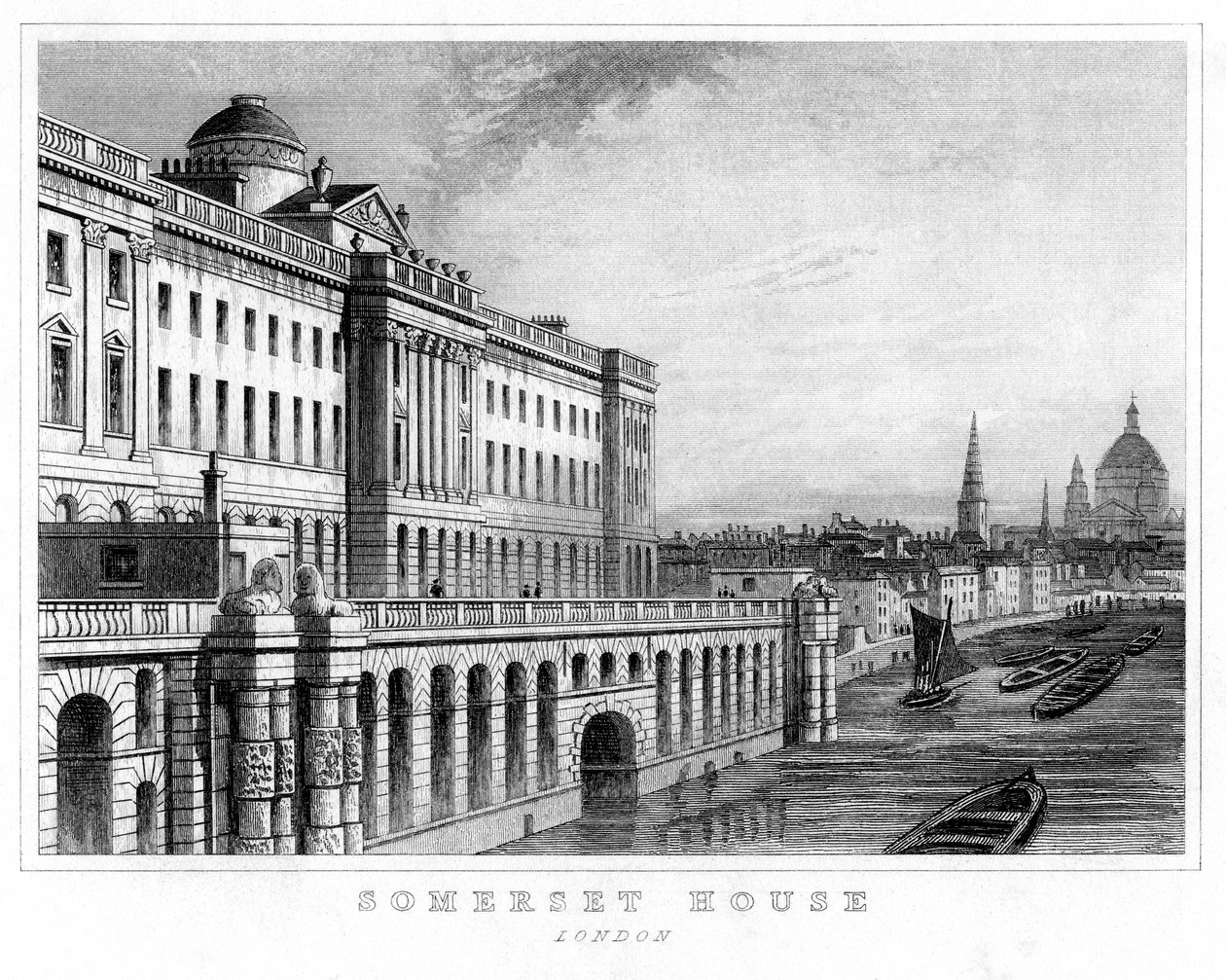 Somerset House, Westminster, London von Unbekannt