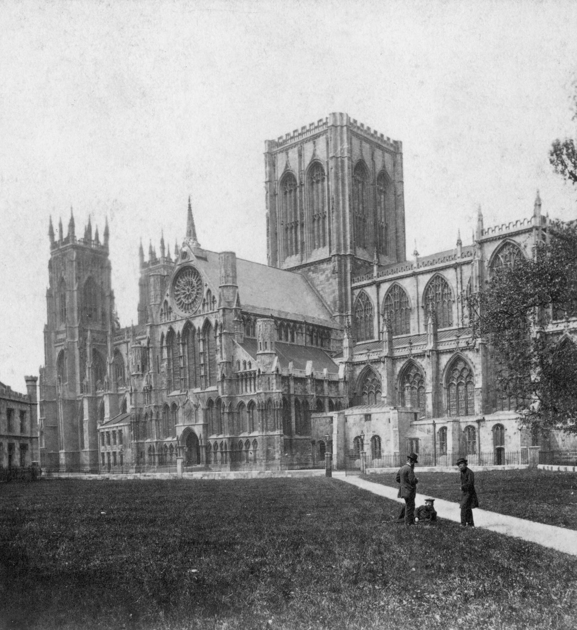 Südostansicht der Kathedrale von York, Yorkshire, spätes 19. oder frühes 20. Jahrhundert von Unbekannt