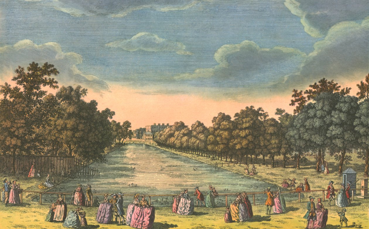 St James Park & Buckingham House von Unbekannt