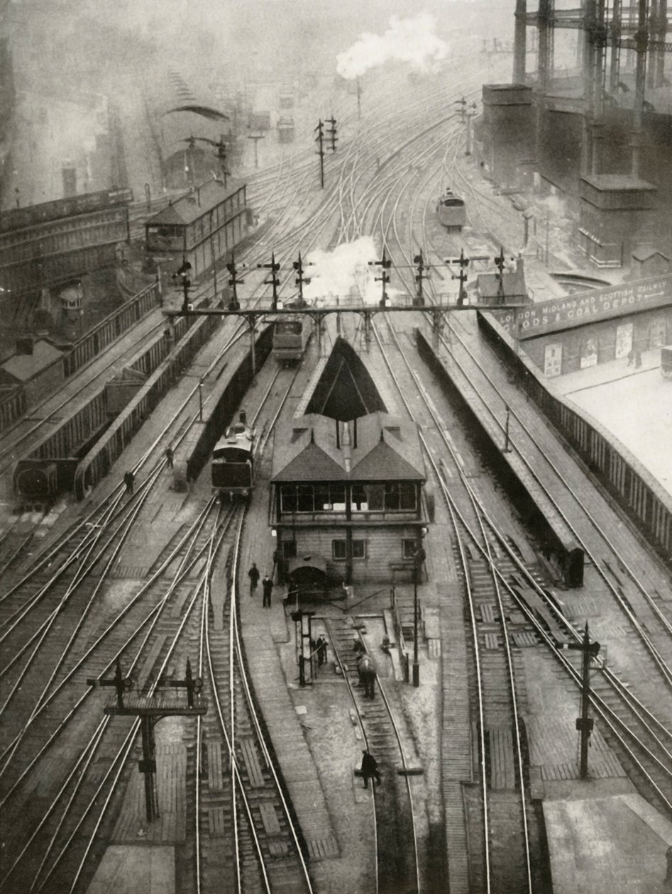 St. Pancras. Ein Endbahnhof der London, Midland and Scottish Railway, 1935 von Unbekannt