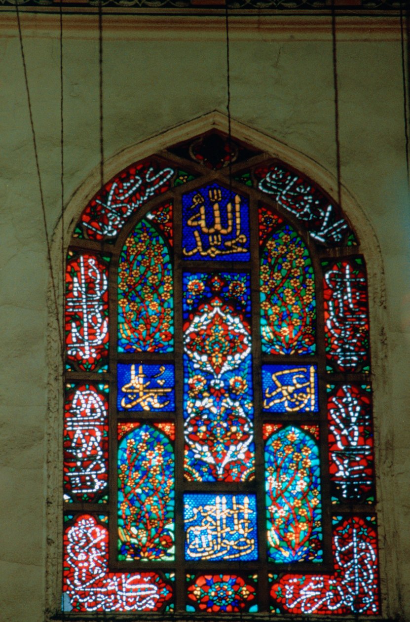 Buntglasfenster, Suleymaniye-Moschee, 1557 von Unbekannt