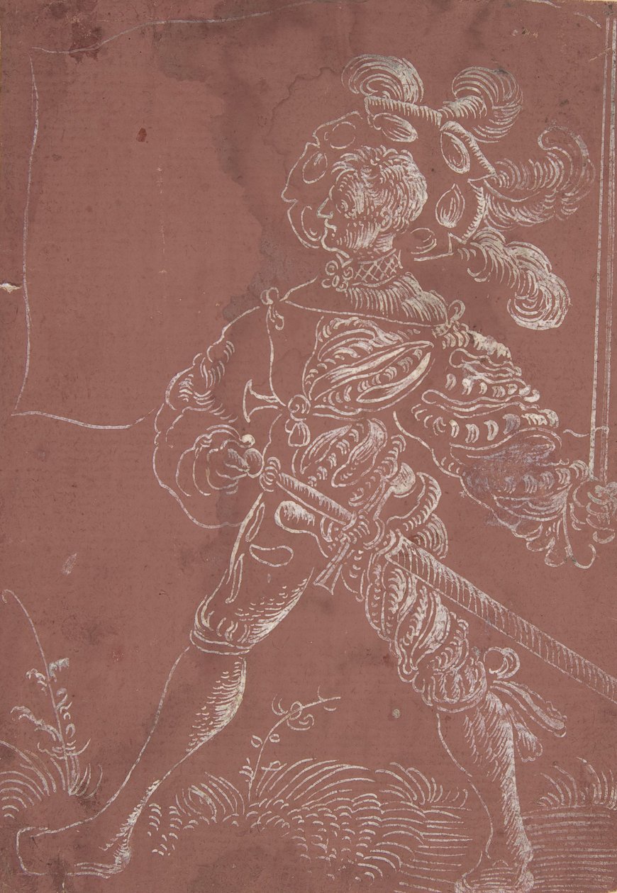 Fahnenträger, 1500-1530 von Unbekannt