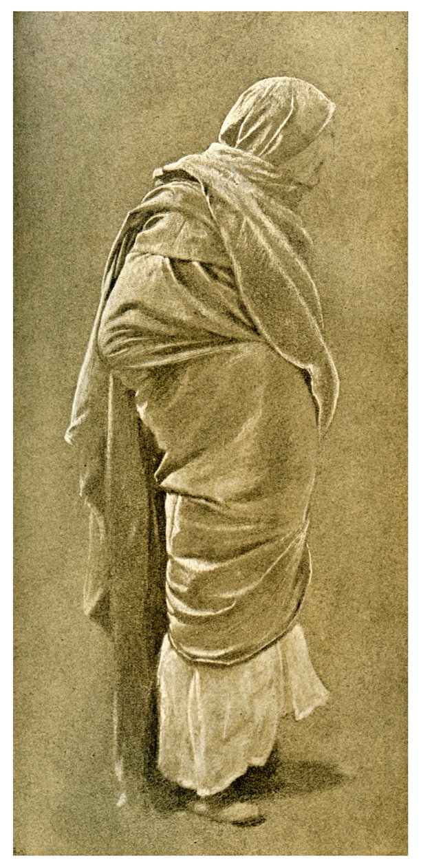 Studie für Volumnia, die Brutus und Sicinius Vorwürfe macht, 1895 von Unbekannt