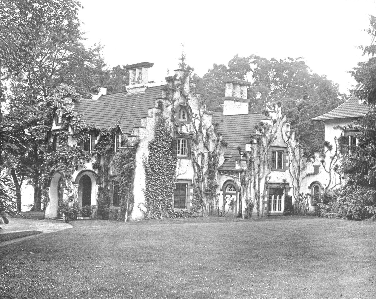 Sunnyside, Heimat von Washington Irving, in der Nähe von Tarrytown, New York State, USA, um 1900 von Unbekannt