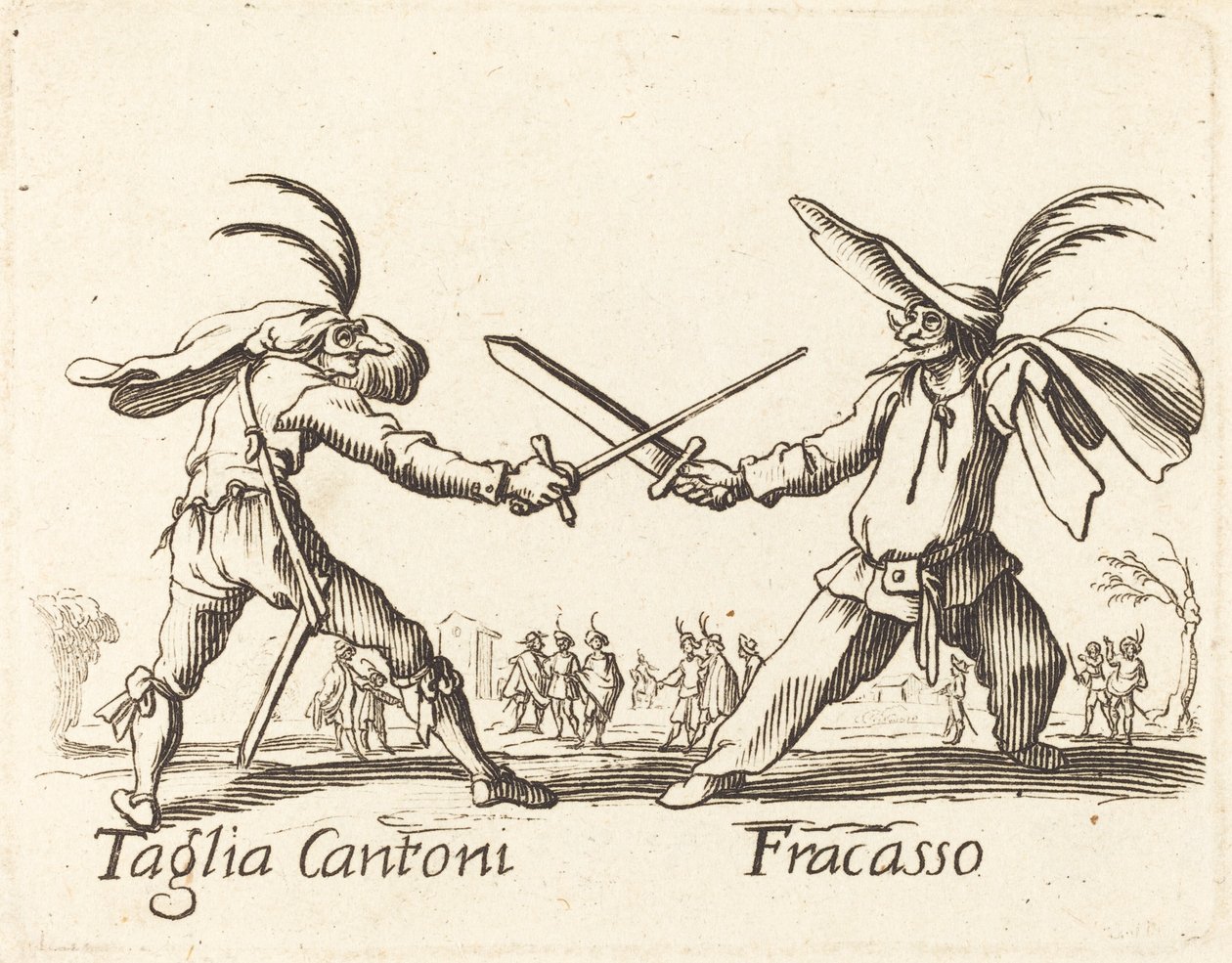 Taglia Cantoni und Fracasso von Unbekannt