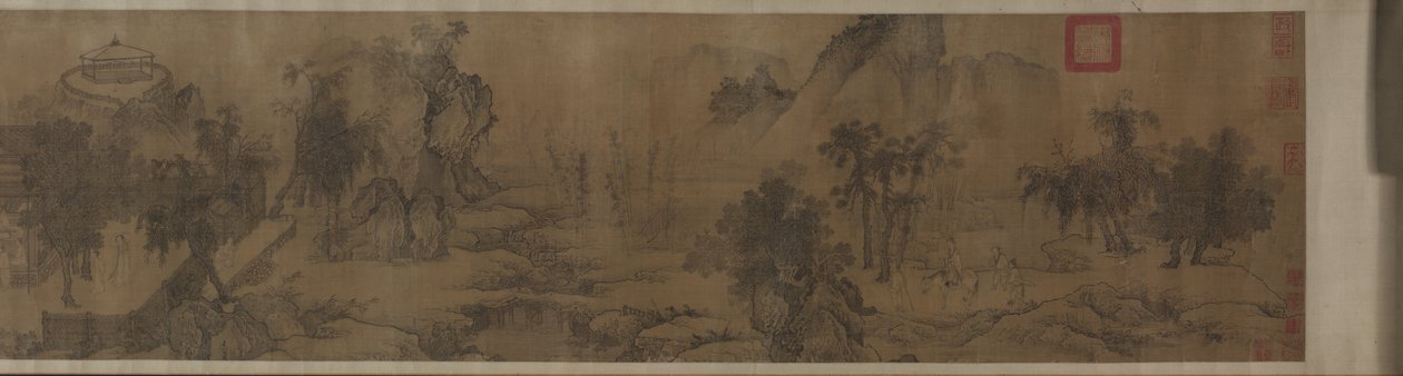 Tao Yuanmings Rückkehr nach Hause, 1300er Jahre von Unbekannt