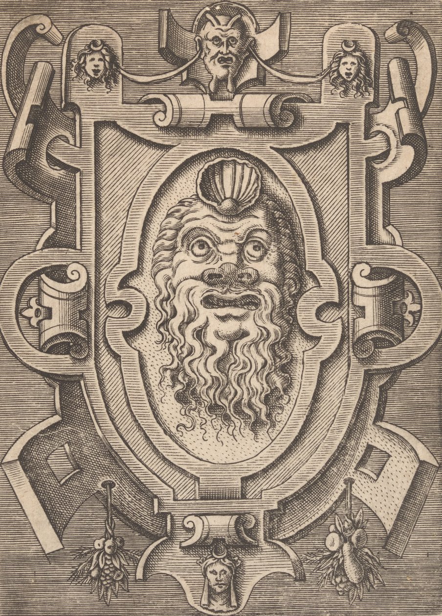 Targhe ed altri ornati di varie e capricciose invenzioni Cartouches und andere Ornamente von Unbekannt