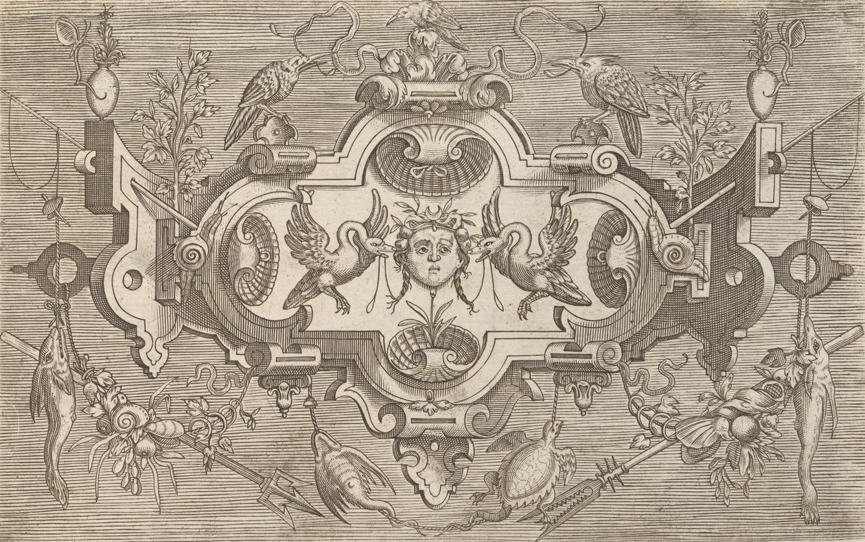 Targhe ed altri ornati di varie e capricciose invenzioni Cartouches und andere Ornamente o..., 1773 von Unbekannt