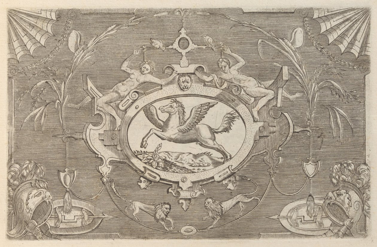 Targhe ed altri ornati di varie e capricciose invenzioni Cartouches und andere Ornamente o... von Unbekannt