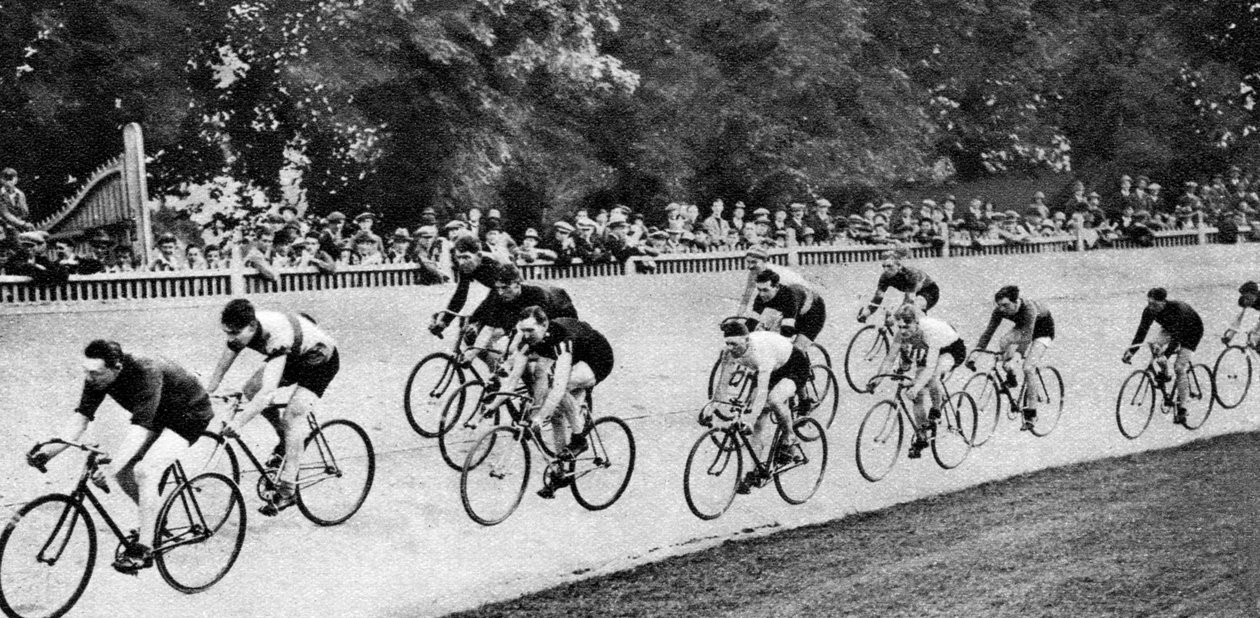 Zehn-Meilen-Amateur-Radmeisterschaft, Herne Hill Radrennbahn, London, 1926-1927 von Unbekannt