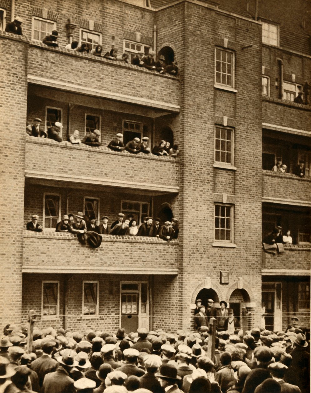 Mietstreik der Mieter, Peckham, Südost-London von Unbekannt