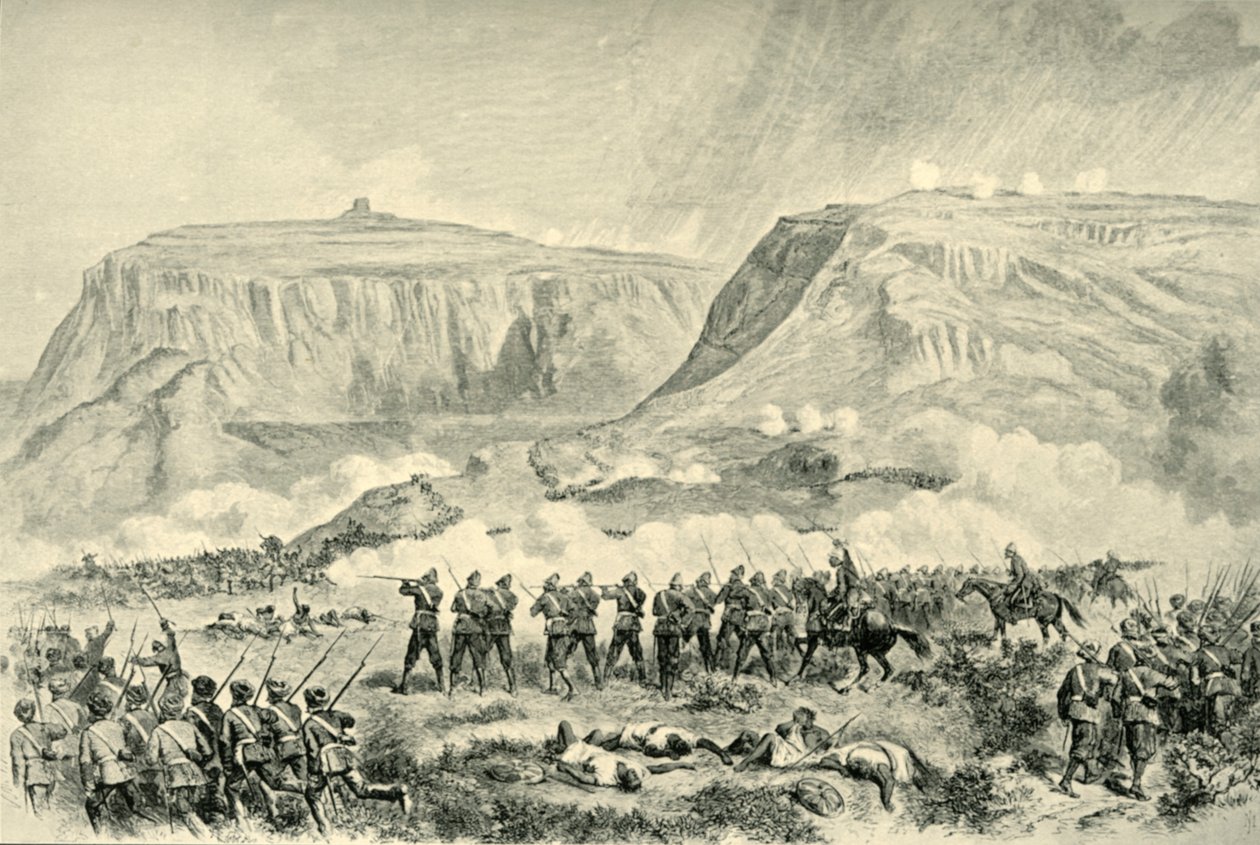 Die Abessinien-Expedition: Die Schlacht von Arogee... am Karfreitag, 10. April 1868, 1901 von Unbekannt