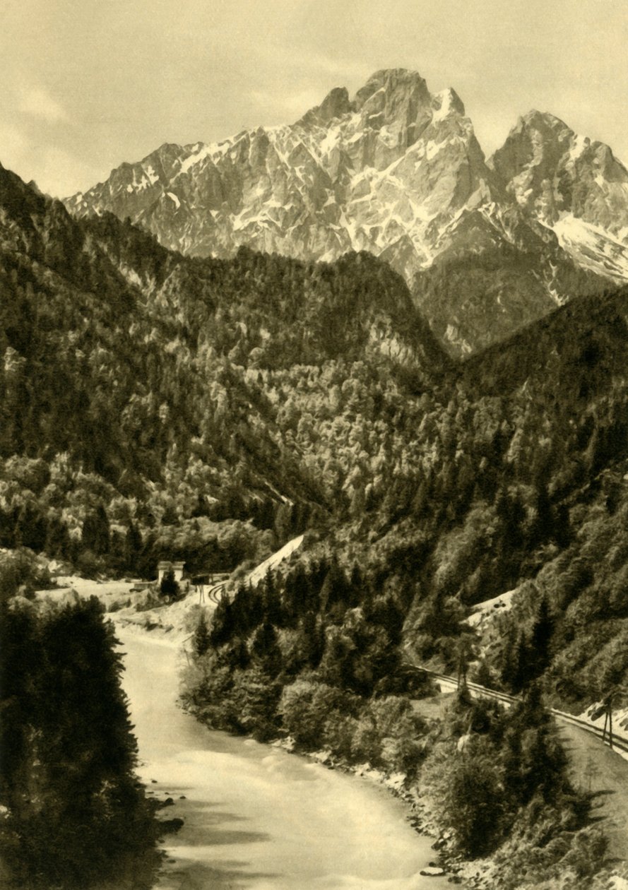 Der Admonter Reichenstein, Gesäuse-Nationalpark, Steiermark, Österreich, ca. 1935 von Unbekannt