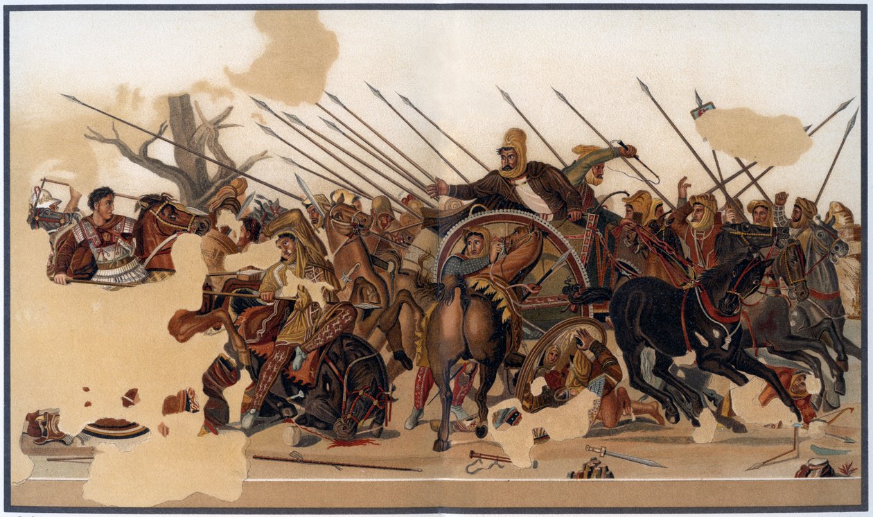 Das Alexander-Mosaik, ca. 79 n. Chr., 1902 von Unbekannt