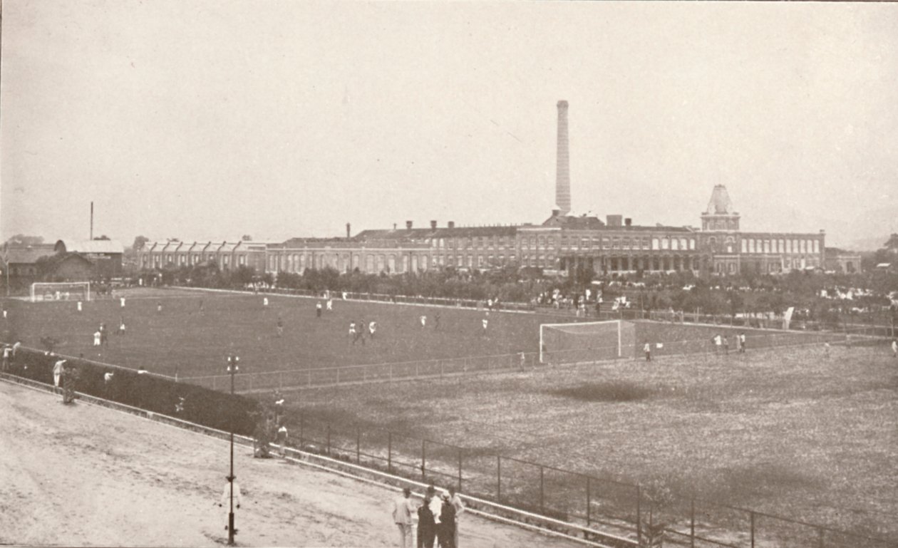 Die Bangu-Fußballplätze: Zentralbahn, 1914 von Unbekannt