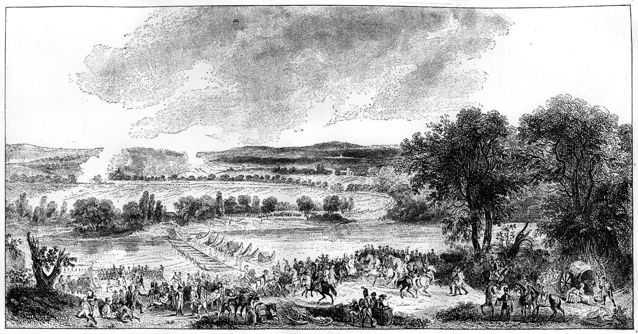 Die Schlacht von Arcole, Italien, 15.-17. November 1796 1882-1884 von Unbekannt