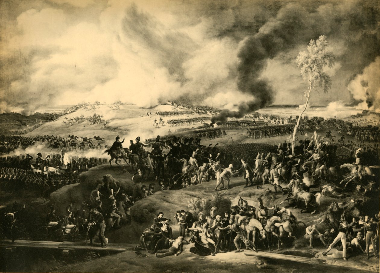 Die Schlacht von Borodino, 7. September 1812, 1921 von Unbekannt