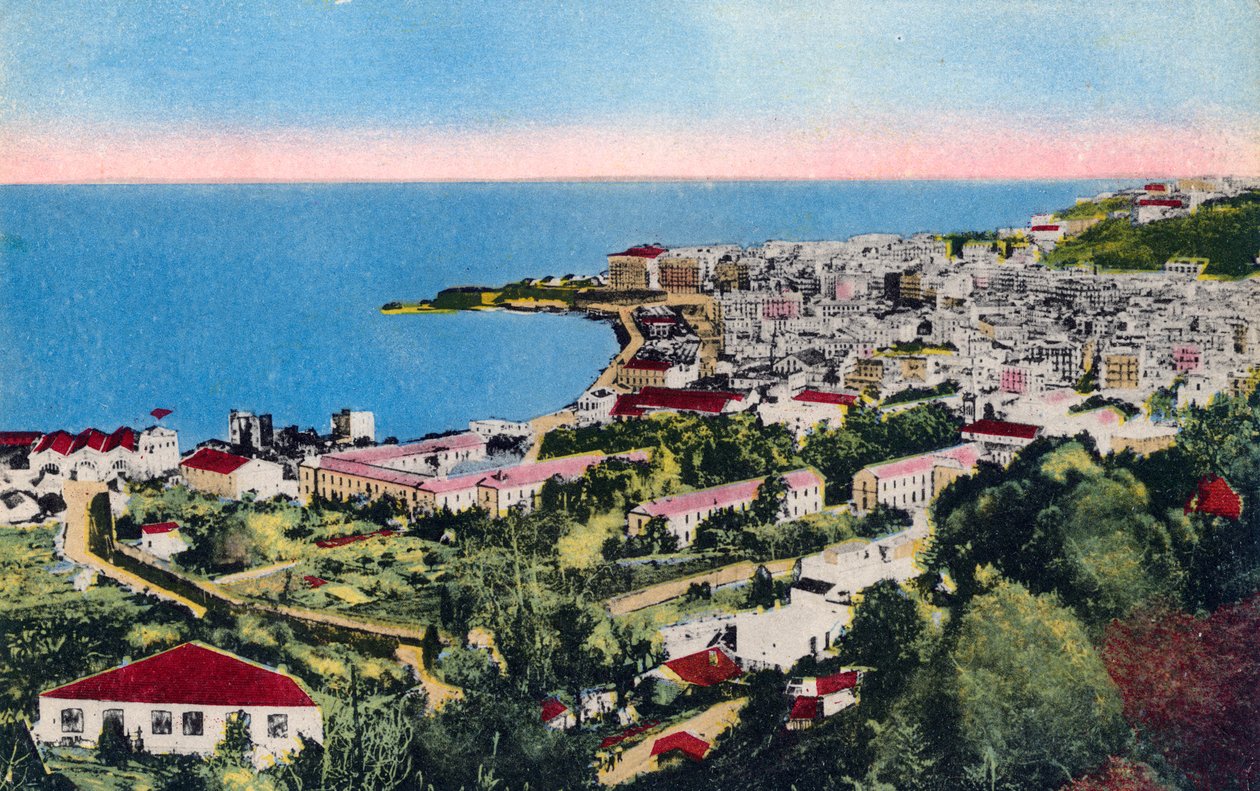 Die Bucht von Algier, Algier, Algerien, frühes 20. Jahrhundert von Unbekannt