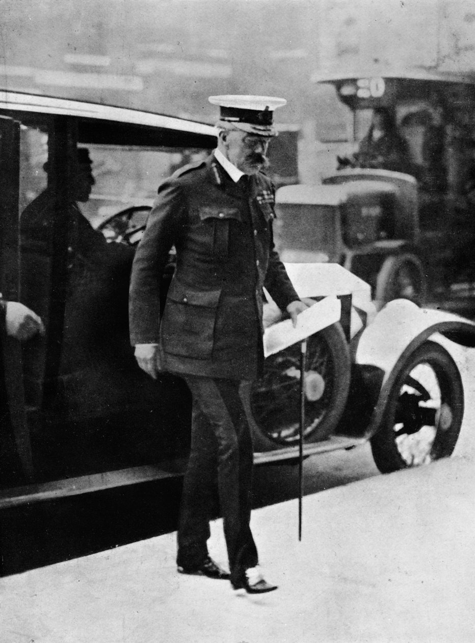 Die Kabinettskrise: Lord Kitchener kommt im Kriegsministerium an, 1915 von Unbekannt
