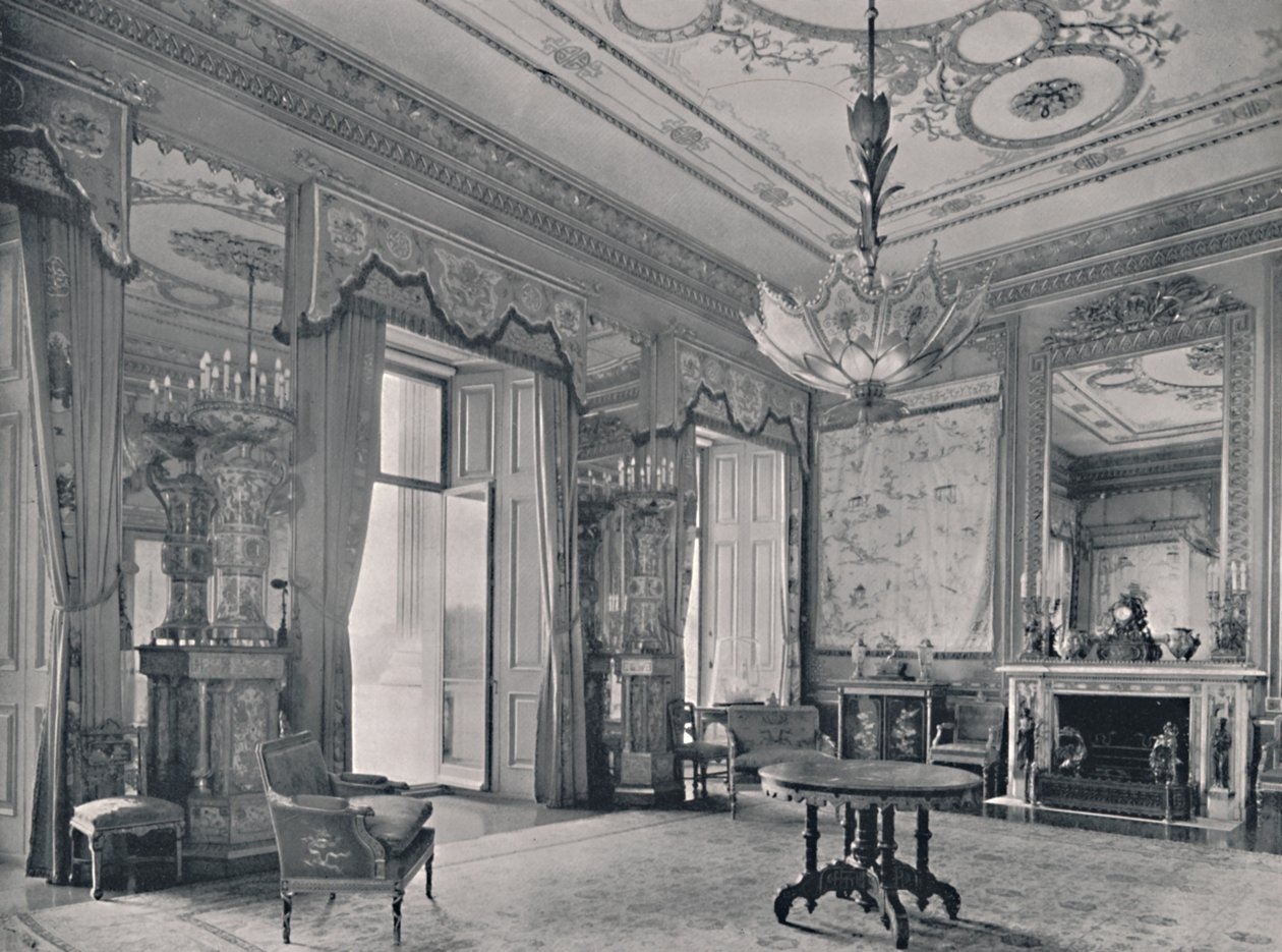 Das zentrale Zimmer, Buckingham Palace, Südost-Ecke, 1939 von Unbekannt