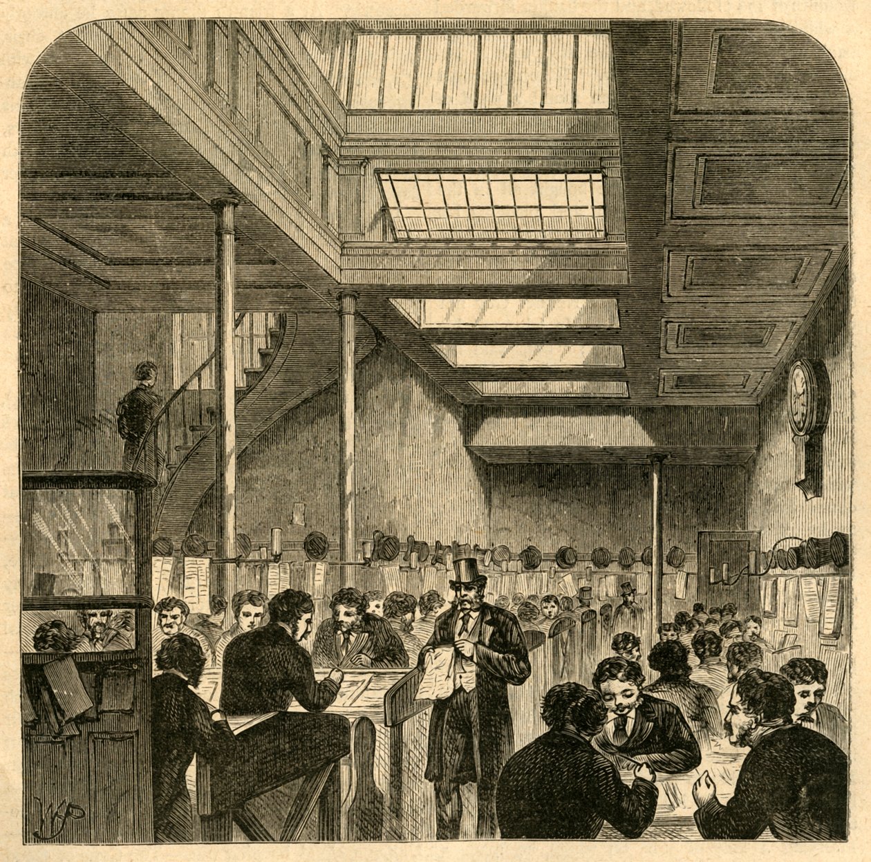 Das Clearing House, 1897 von Unbekannt