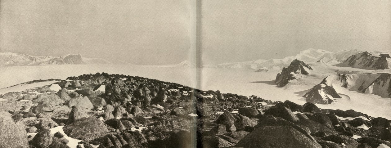 Der Wolkenmacher - Die Aussicht vom Gipfel des Mount Hope, ca. 1908-1909 von Unbekannt