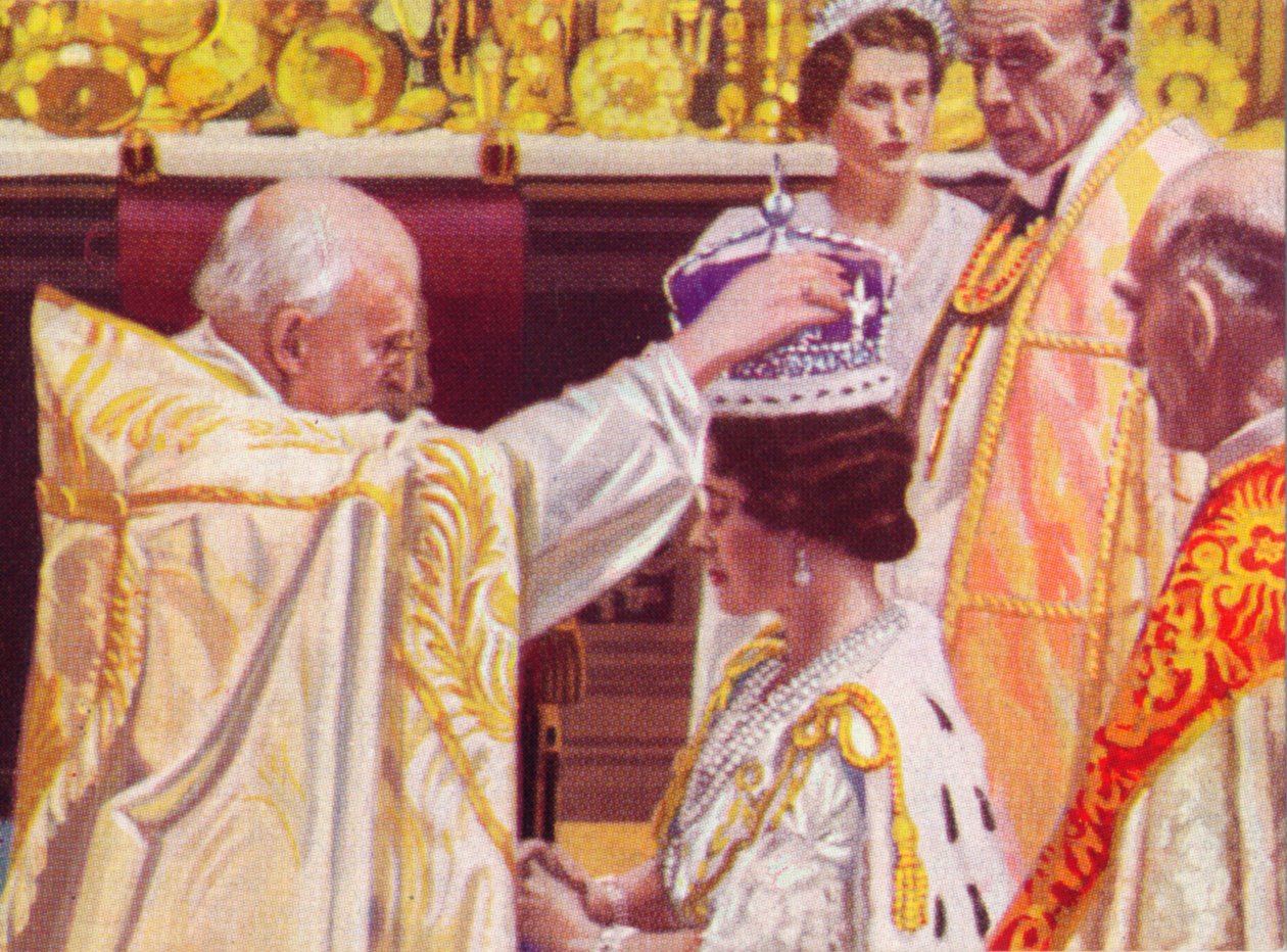 Die Krönung von Königin Elizabeth 1900-2002, 1937 von Unbekannt