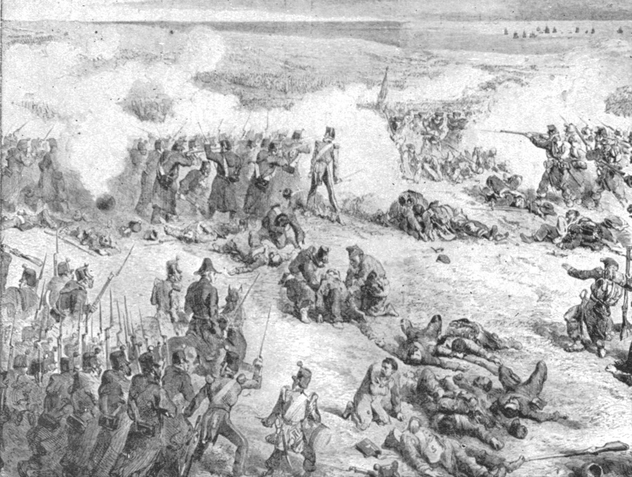 Der Krimkrieg, 1854-56: Die Schlacht von Inkerman...1854, 1901 von Unbekannt