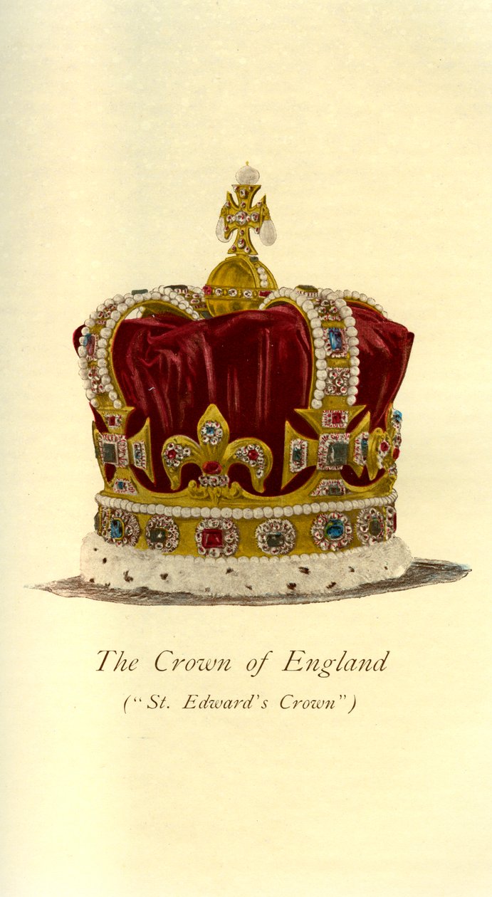 Die Krone Englands, 1901 von Unbekannt