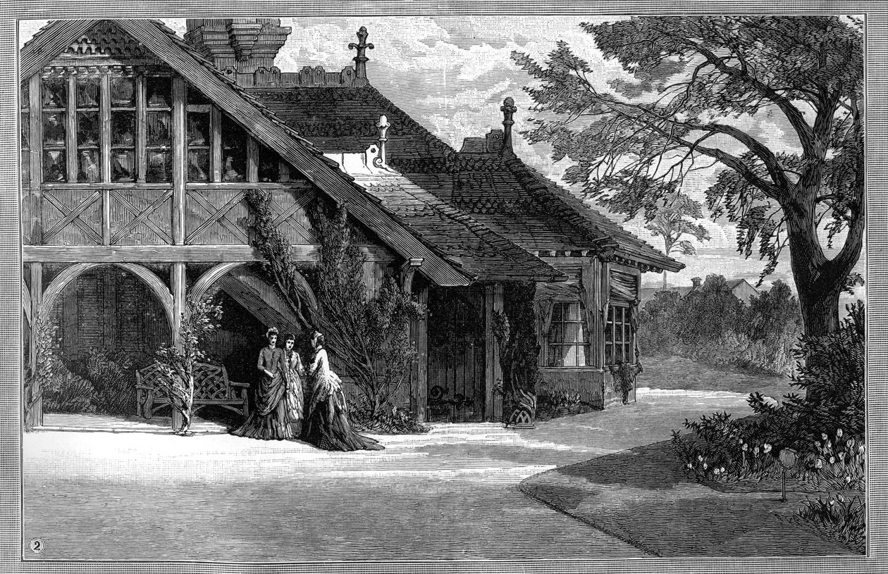 Die Molkerei, Sandringham, Norfolk, 1887 von Unbekannt