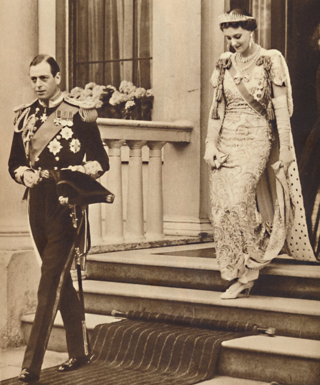 Der Herzog und die Herzogin von Kent, 12. Mai 1937 von Unbekannt