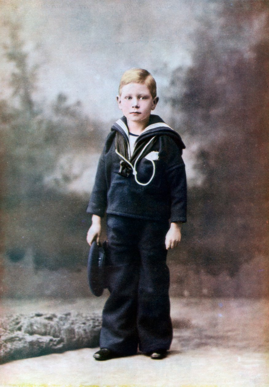 Der Herzog von York, sechs Jahre alt, 1901-1902 von Unbekannt