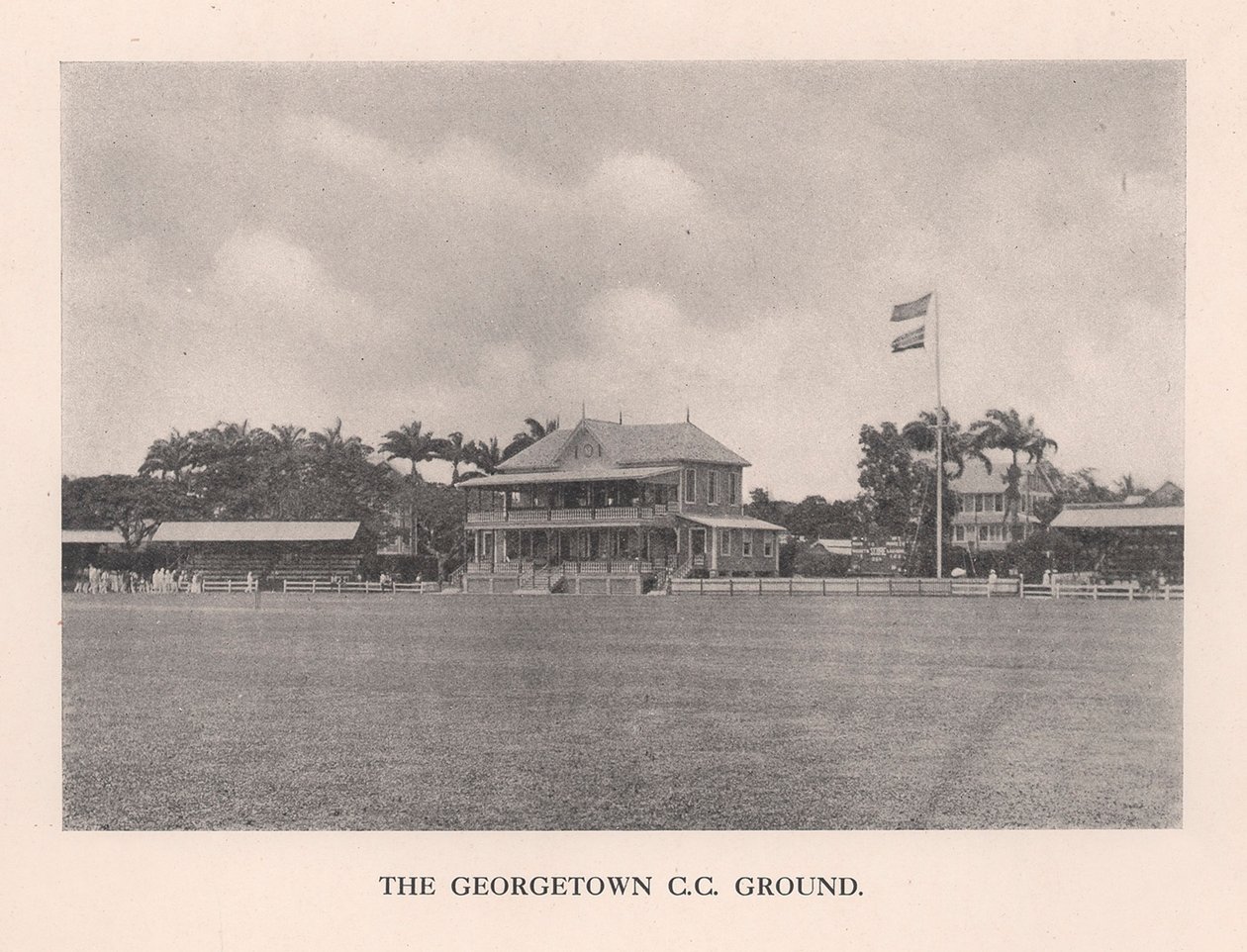 Der Georgetown Cricket Club Ground, Britisch-Guayana von Unbekannt