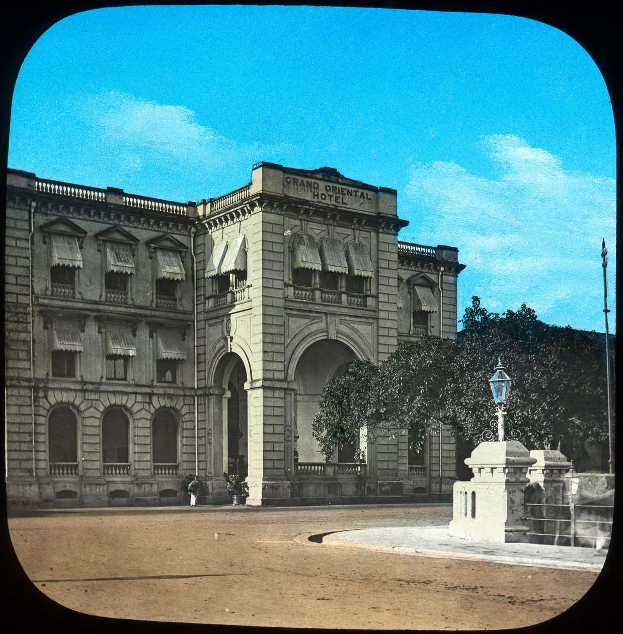 Das Grand Oriental Hotel, Colombo, Ceylon von Unbekannt